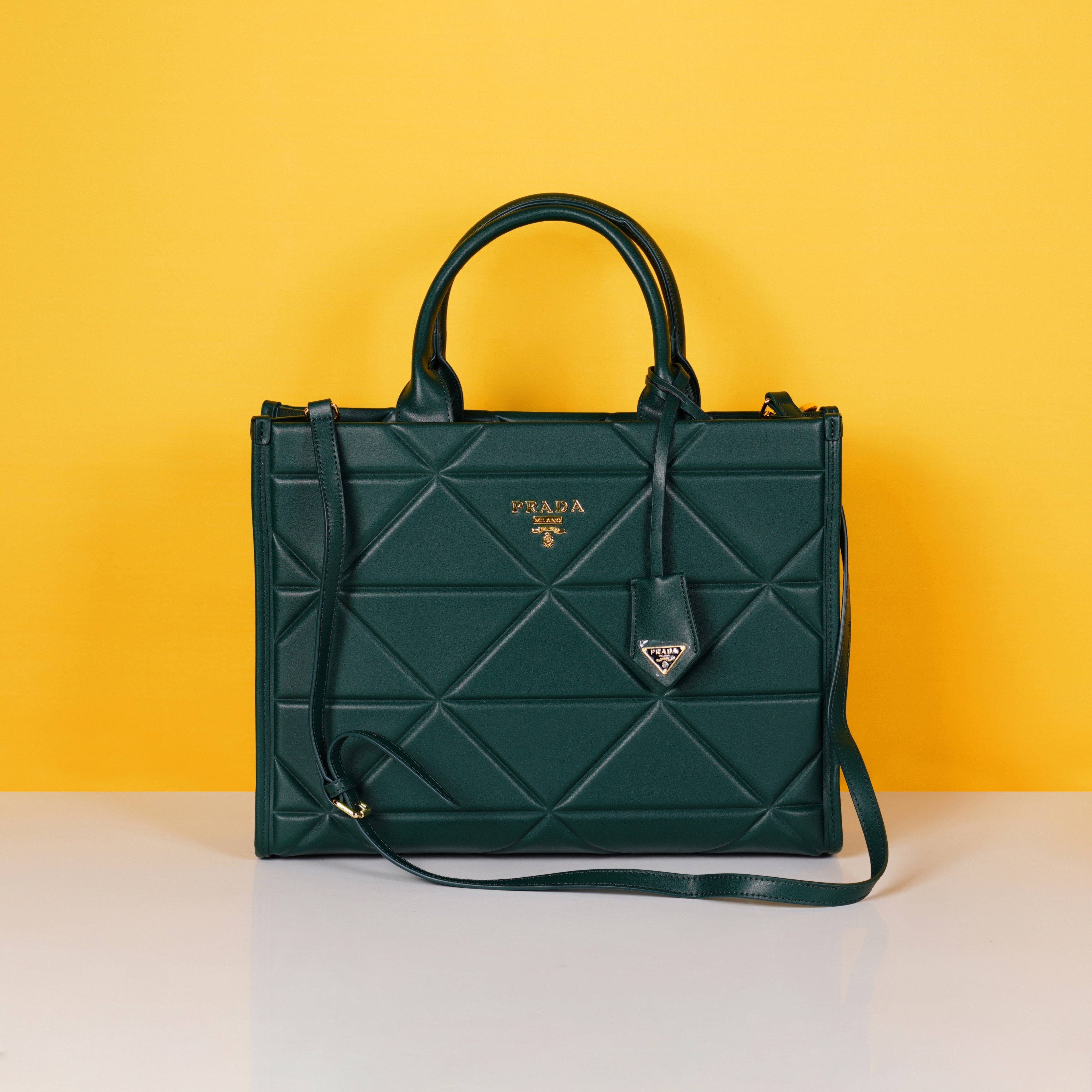 Symbole Tote Bag With Dust Bag (Green - 223)