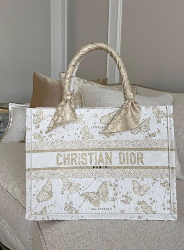 Book Mini Tote Premium Oblique With OG Box & Dust Bag & Scarf (Butterfly - 957)