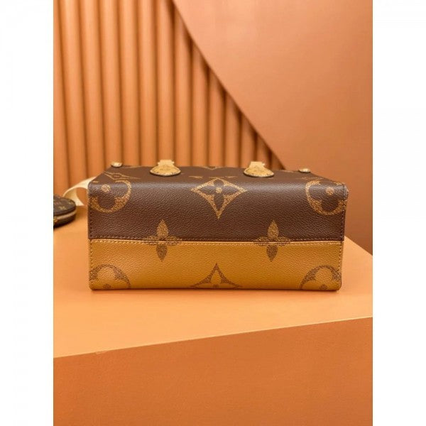 On The Go Pochette Premium Quality With OG Double Magnetic Box & Dust Bag - Coin Pouch (BL - 186)