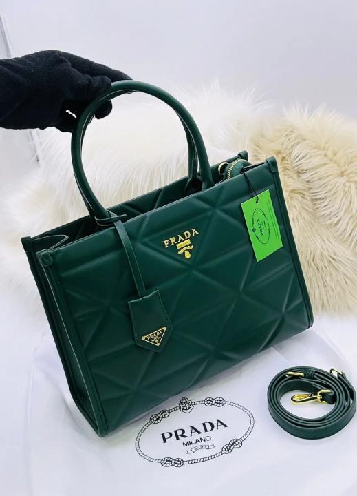 Symbole Tote Bag With Dust Bag (Green - 223)