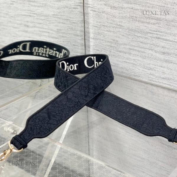 My ABC D-Lite Embroidery Luxurious Quality With OG Magnetic Gift Box & Dust Bag & Scarf (Black - 875)
