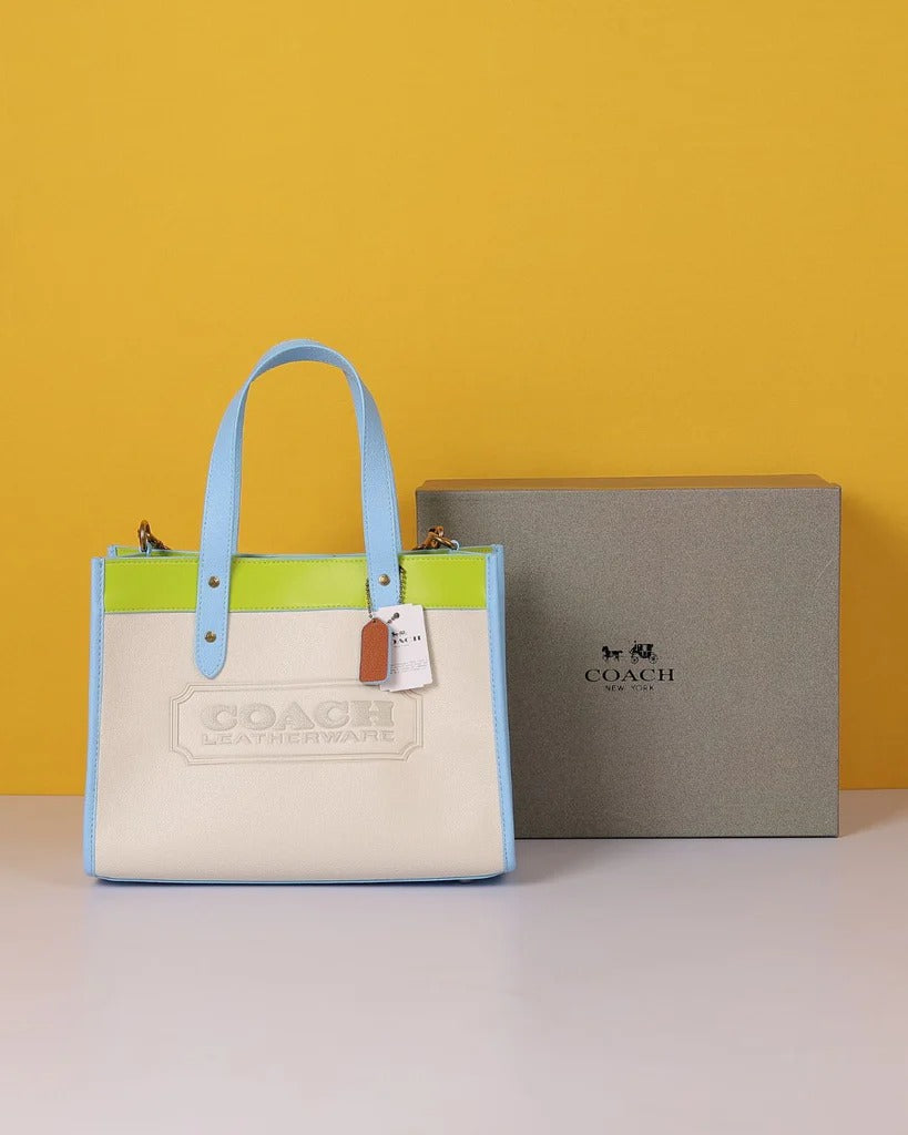 Field Tote Bag With OG Double Box & Dust Bag & Shoulder Strap (Multi - 975)