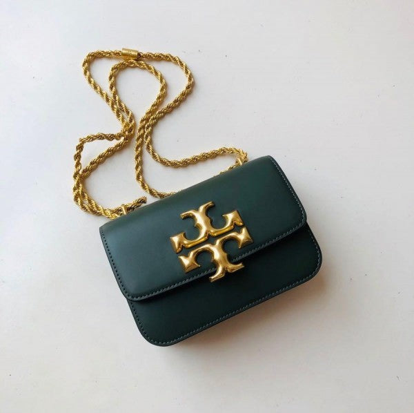 Eleanor Premium Quality Shoulder Bag With OG Box & Dust Bag (Green - 565)
