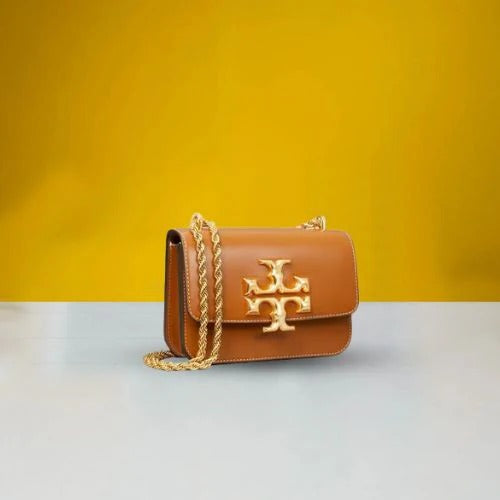 Eleanor Premium Quality Shoulder Bag With OG Box & Dust Bag (Brown - 737)