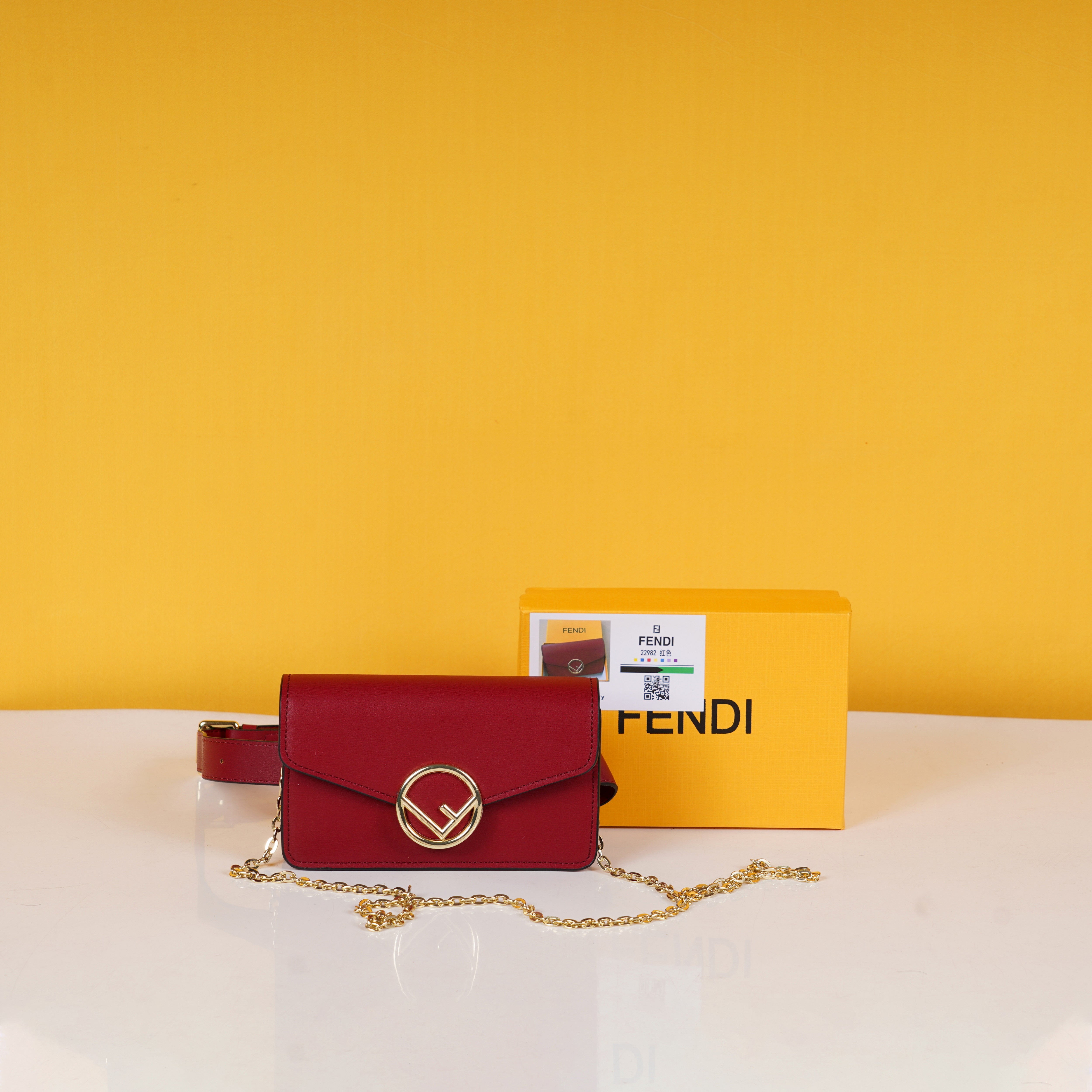 Vittelo Cruise 2Way Street Style Sling Waist Bag With OG Box & Dust Bag (Wine - 812)
