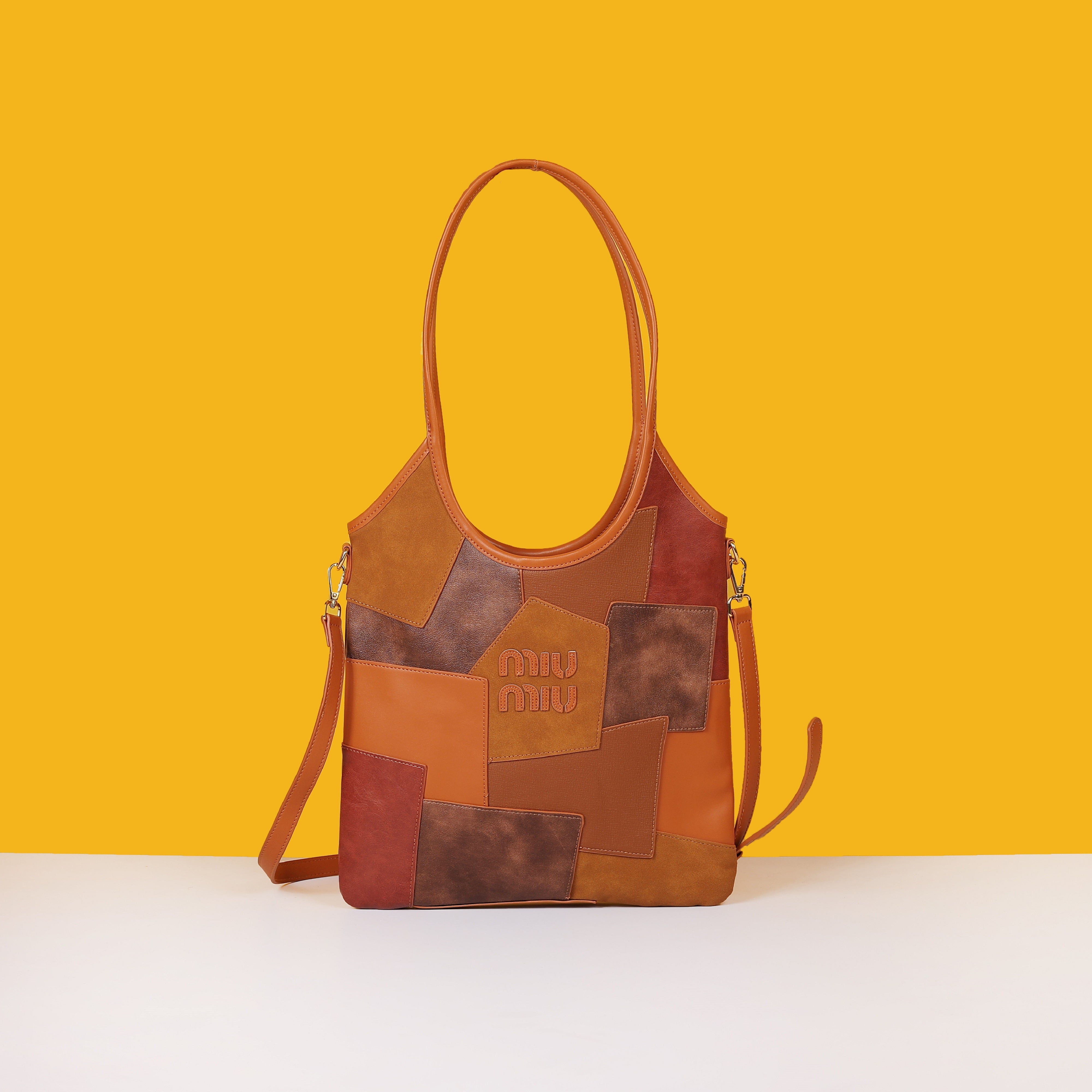 Ivy Leather Limited Edition Tote Bag With OG Dust Bag (Brown - 1106)