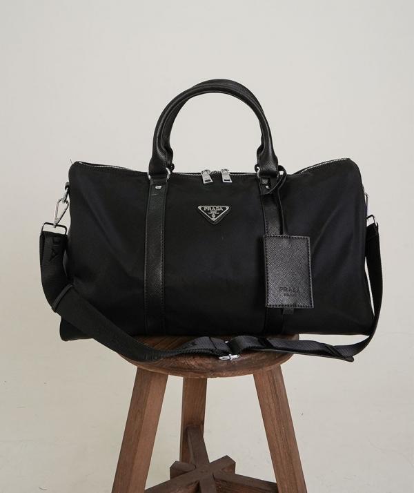 Saffiano Premium Duffle Bag With Dust Bag (Black - 1138)