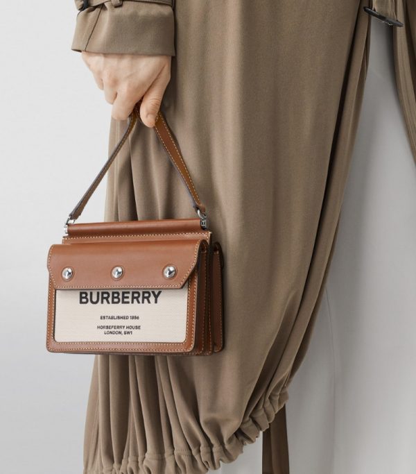 Horseferry Pocket Cross Body Bag With OG Box Dust Bag (Brown - 205)