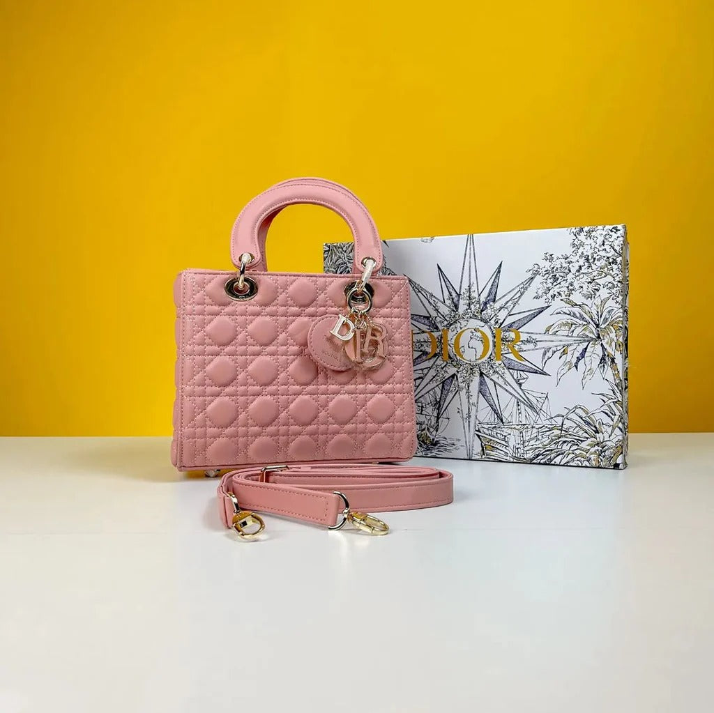 My ABC Elite Quality With OG Box & Dust Bag & Scarf WIth Star Charm (Pink - 294)
