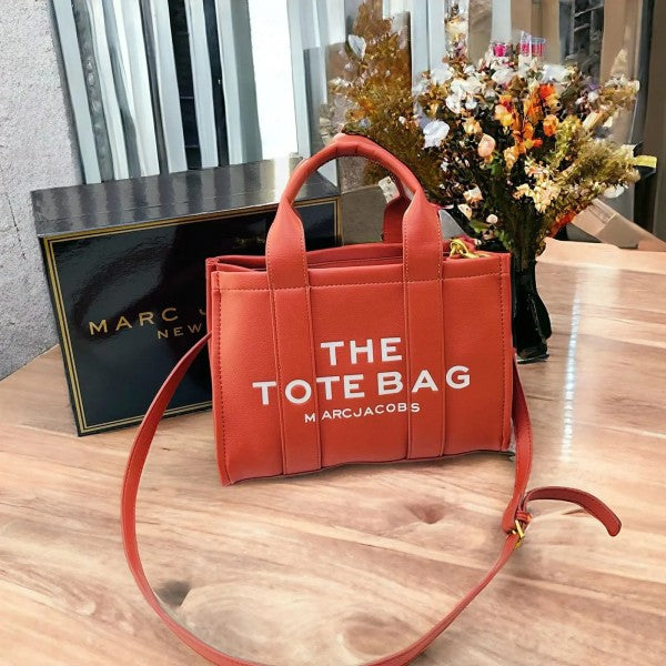 The Tote Bag With OG Box & Dust Bag & Shoulder Strap (Peach - 941)