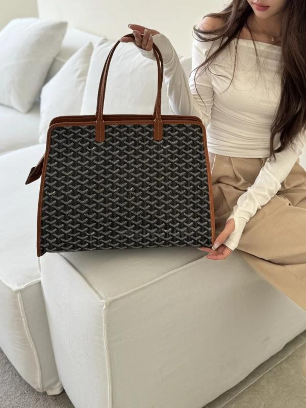 Hardy Premium Quality Tote Bag With Extra Pouch & Dust Bag (Brown - 1197)