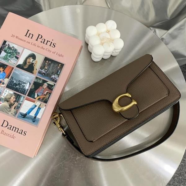 Tabby 26 Shoulder Bag With OG Box & Dust Bag (Khaki - 1117)