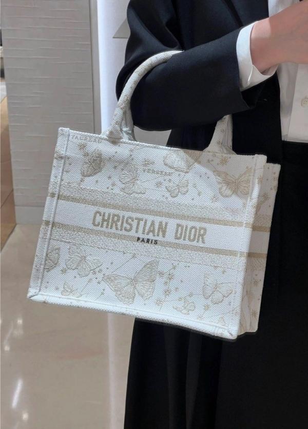 Book Mini Tote Premium Oblique With OG Box & Dust Bag & Scarf (Butterfly - 957)