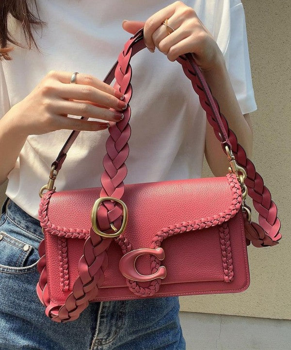 Elite Quality Shoulder Bag With OG Box & Dust Bag & 2 Belts (Wine - 665)