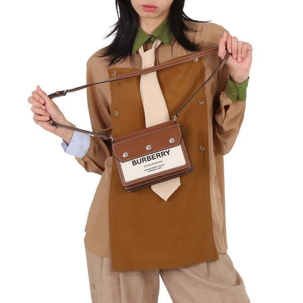 Horseferry Pocket Cross Body Bag With OG Box Dust Bag (Brown - 205)