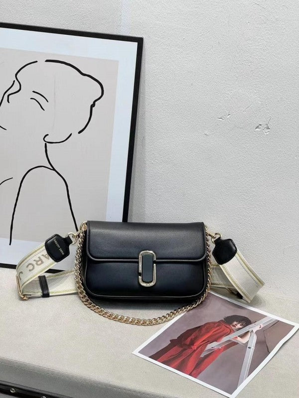 The J Shoulder Bag With OG Box & Dust Bag (Black - 115)