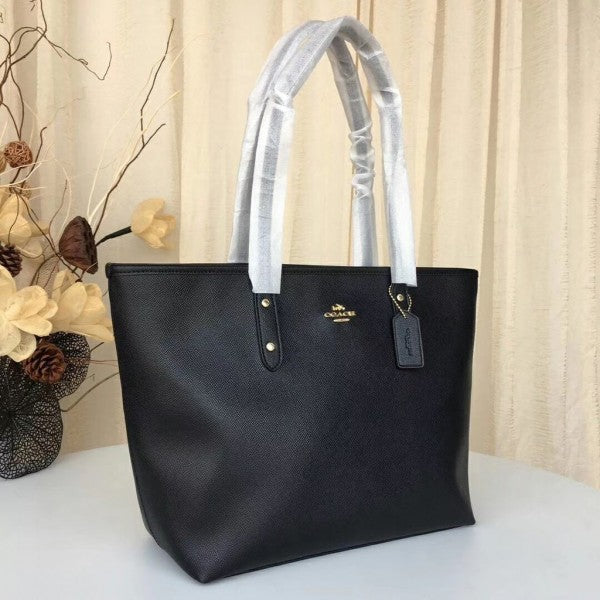 Signature City Tote Bag With OG Box & Dust Bag (Black - 919)