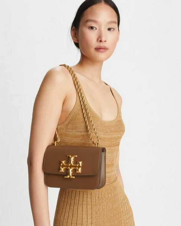Eleanor Premium Quality Shoulder Bag With OG Box & Dust Bag (Brown - 737)