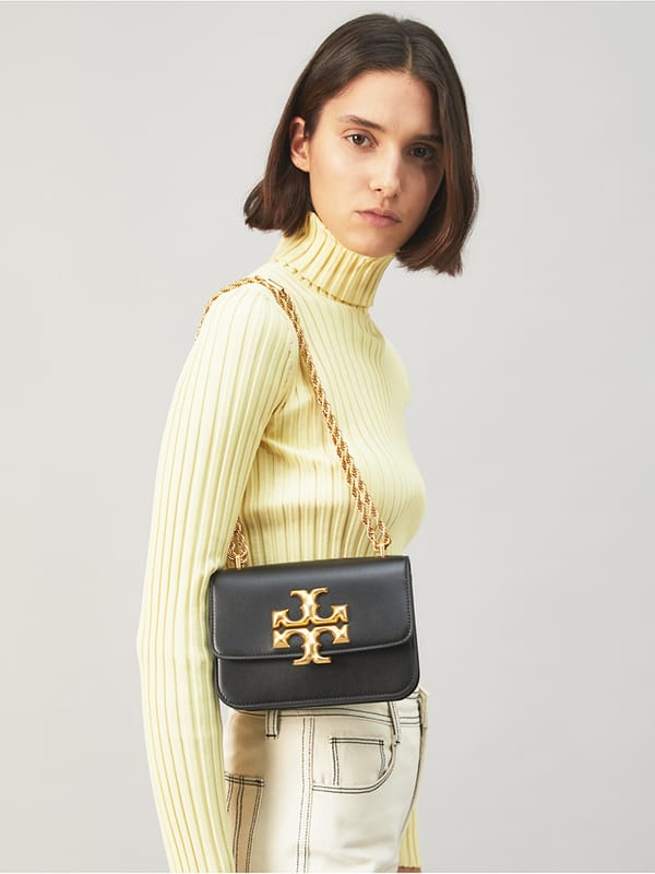 Eleanor Premium Quality Shoulder Bag With OG Box & Dust Bag (Black - 257)