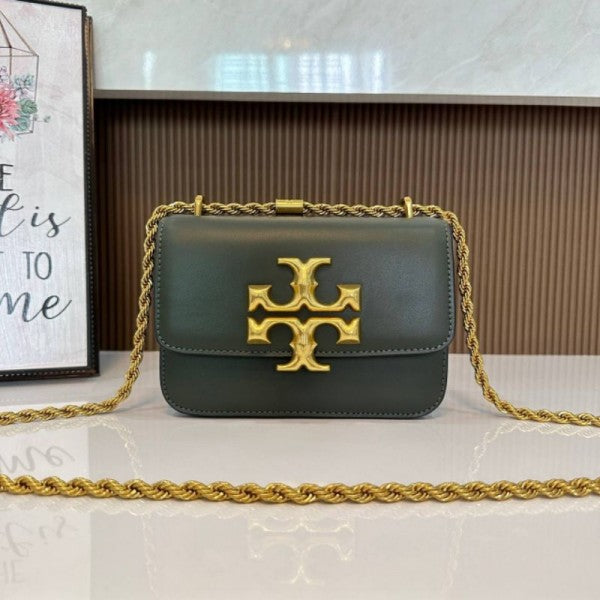 Eleanor Premium Quality Shoulder Bag With OG Box & Dust Bag (Green - 565)