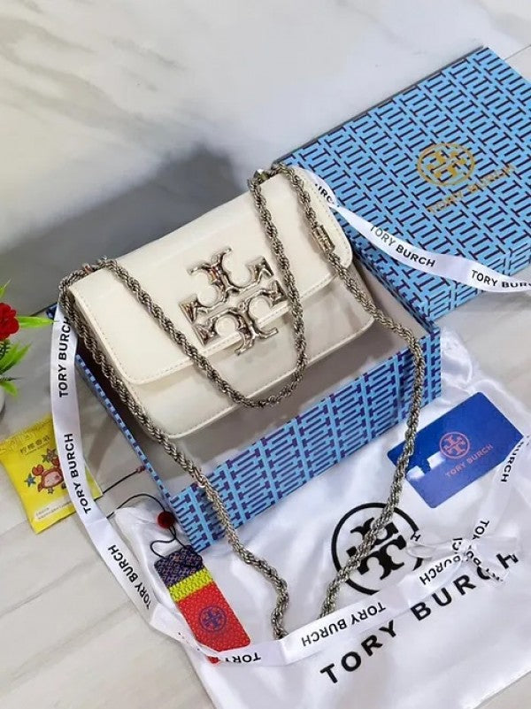 Eleanor Premium Quality Shoulder Bag With OG Box & Dust Bag (White - 537)