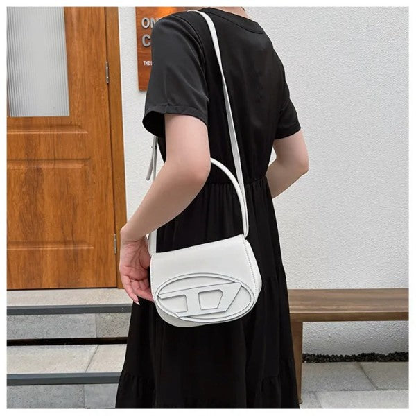 1DR Shoulder Bag With OG Box & Dust Bag & Extra Shoulder Strap (White - 441)