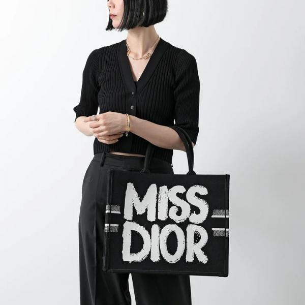 Book Tote With OG Box & Dust Bag & Scarf (Black - 1027)