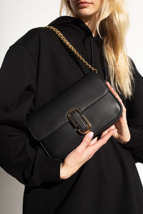 The J Shoulder Bag With OG Box & Dust Bag (Black - 115)