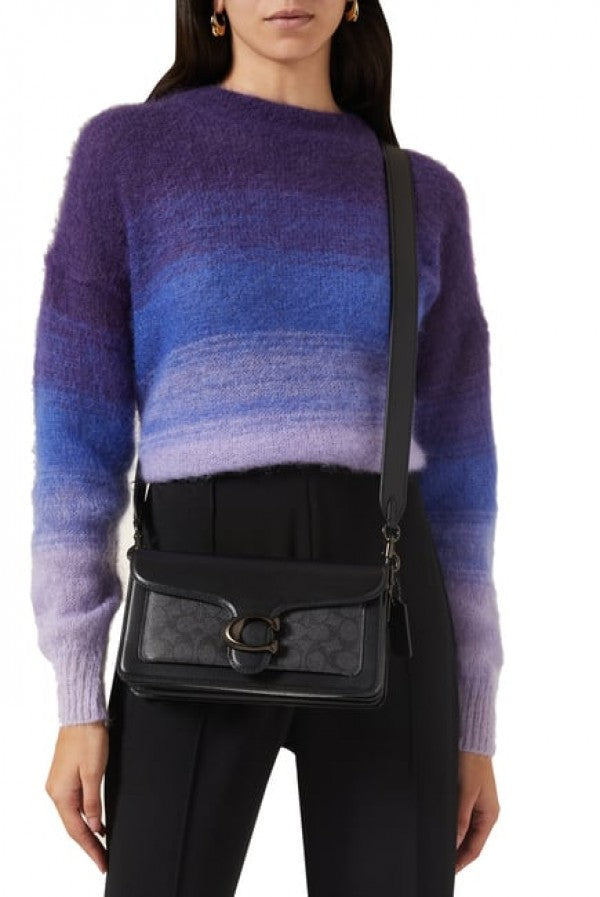 Tabby 26 Shoulder Bag With OG Box & Dust Bag (Black Grey - 837)