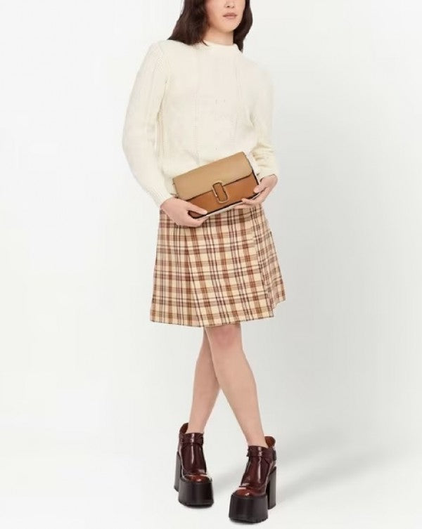 The J Shoulder Bag With OG Box & Dust Bag (Brown - 553)