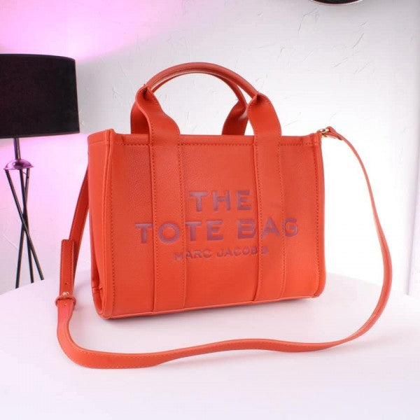 The Tote Bag With OG Box & Dust Bag & Shoulder Strap (Orange - 460)