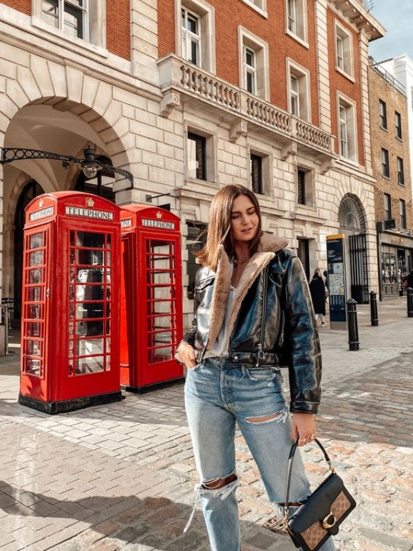 Tabby 26 Shoulder Bag With OG Box & Dust Bag (Printed Black - 244)