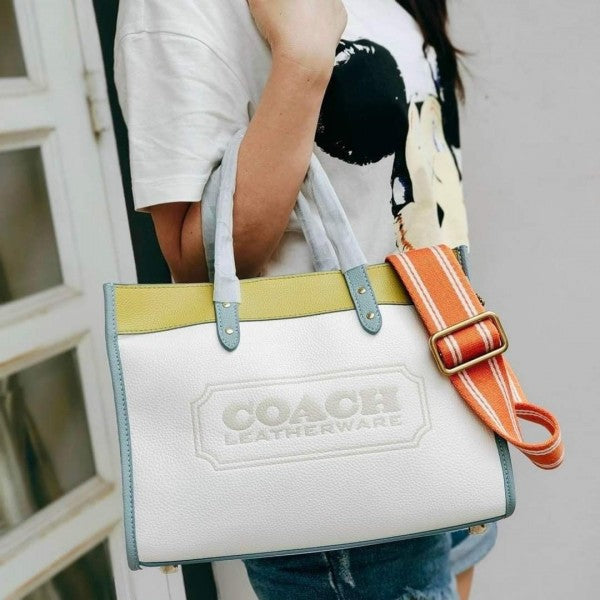 Field Tote Bag With OG Double Box & Dust Bag & Shoulder Strap (Multi - 975)