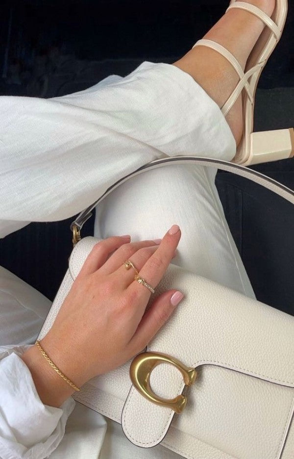 Tabby 26 Shoulder Bag With OG Box & Dust Bag (White - 846)