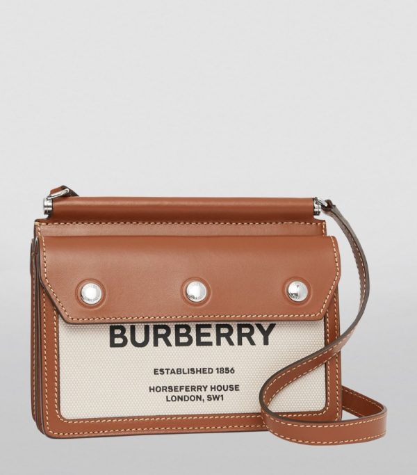 Horseferry Pocket Cross Body Bag With OG Box Dust Bag (Brown - 205)