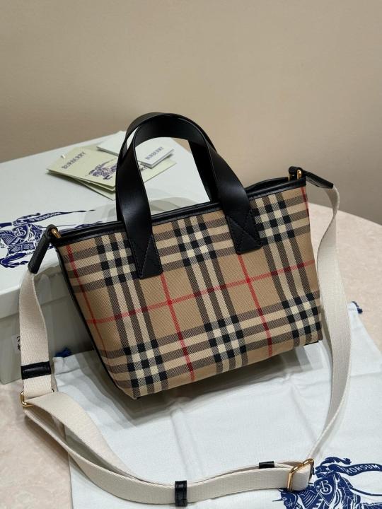 Classic Check Tote Hand Bag With OG Box & Dust Bag (Checks - 1154)
