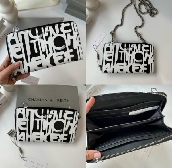 Chain On Wallet With OG Box & Dust Bag (Multi - 858)