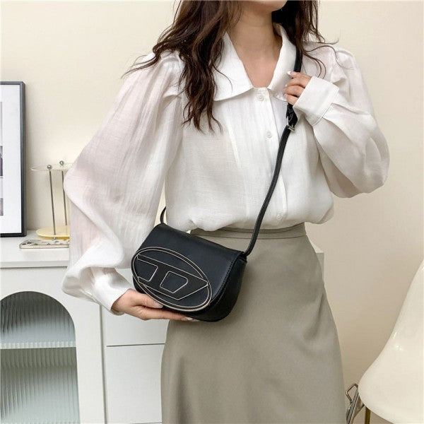 1DR Shoulder Bag With OG Box & Dust Bag & Extra Shoulder Strap (Black - 442)