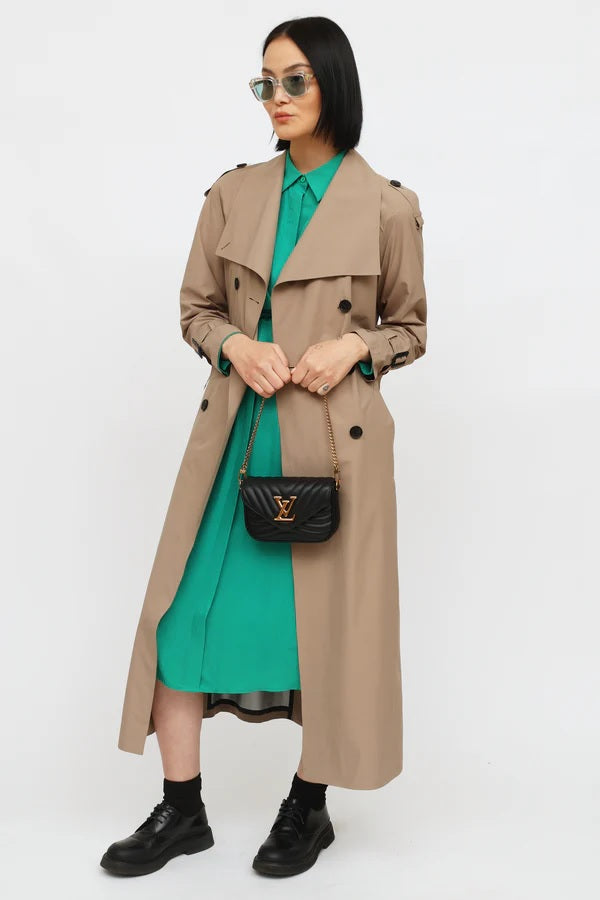Multi Pochette Wave With OG Box Dust Bag & Extra Shoulder Strap (Black - 351)