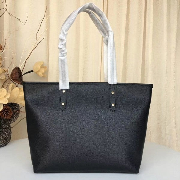 Signature City Tote Bag With OG Box & Dust Bag (Black - 919)