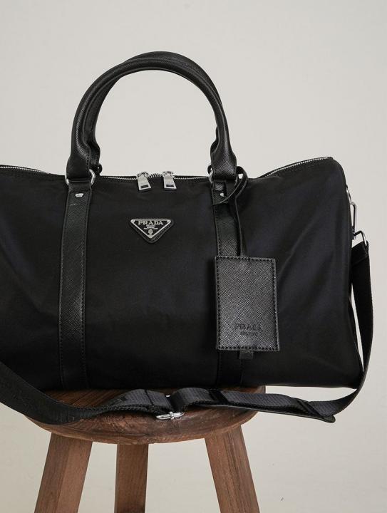 Saffiano Premium Duffle Bag With Dust Bag (Black - 1138)