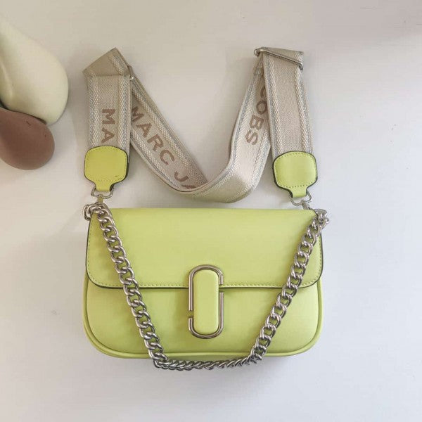 The J Shoulder Bag With OG Box & Dust Bag (Neon - 282)