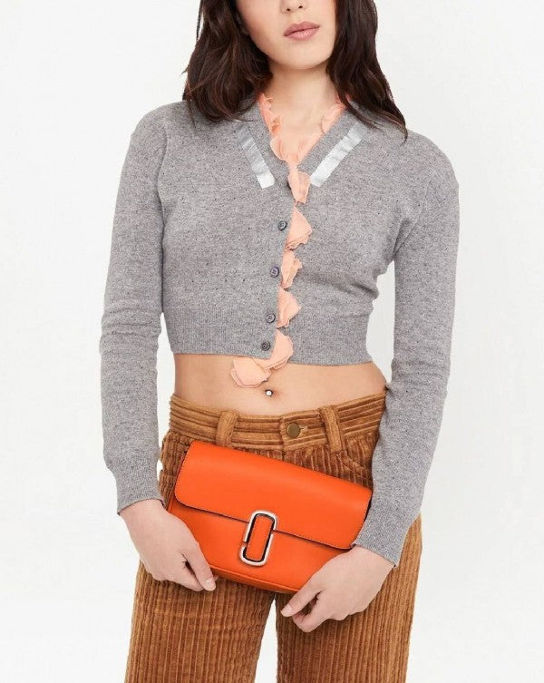 The J Shoulder Bag With OG Box & Dust Bag (Orange - 926)