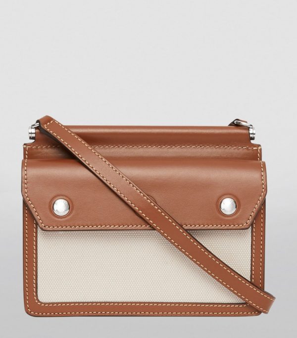 Horseferry Pocket Cross Body Bag With OG Box Dust Bag (Brown - 205)
