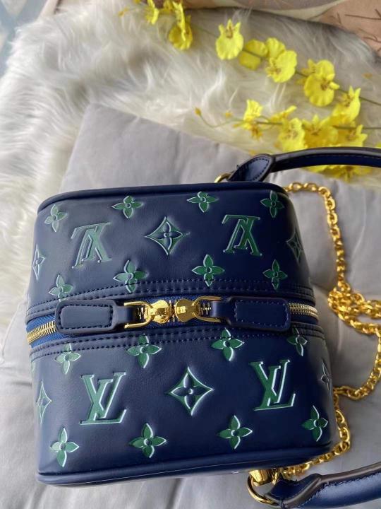 Limited Edition 2025 New Square Bag With Dust Bag (Navy Green - 964)
