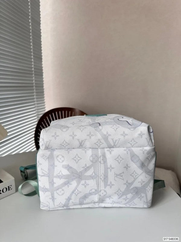 Discovery Premium Monogram Unisex Backpack With Dust Bag (White - 962)