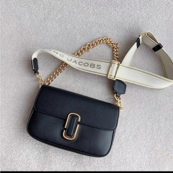 The J Shoulder Bag With OG Box & Dust Bag (Black - 115)