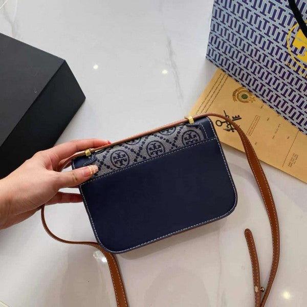 Eleanor Premium Quality Shoulder Bag With OG Magnetic Box & Dust Bag (Denim - 826)