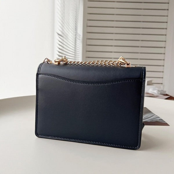 Klare Floral Signature Crossbody Bag With OG Box & Dust Bag (Floral Black - 380)