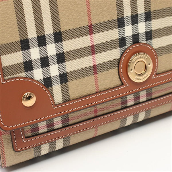 Note Premium Signature Shoulder Bag With OG Box & Dust Bag (Checks - 1186)